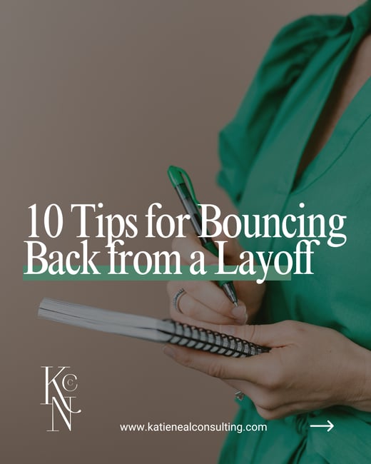 10 Tips for Bouncing Back from a Layoff