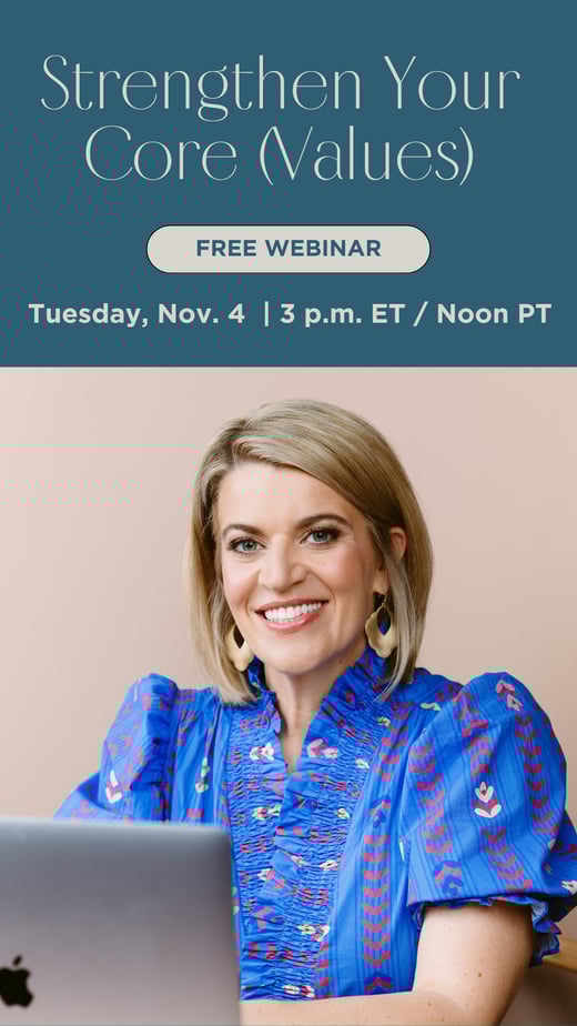 Join me for a Core Values Workshop - Date No Description (Your Story)